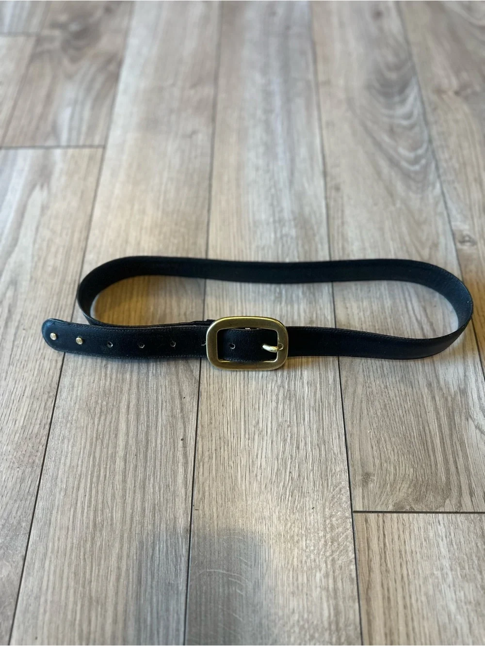 Dunhill Belt in Leather and Brass